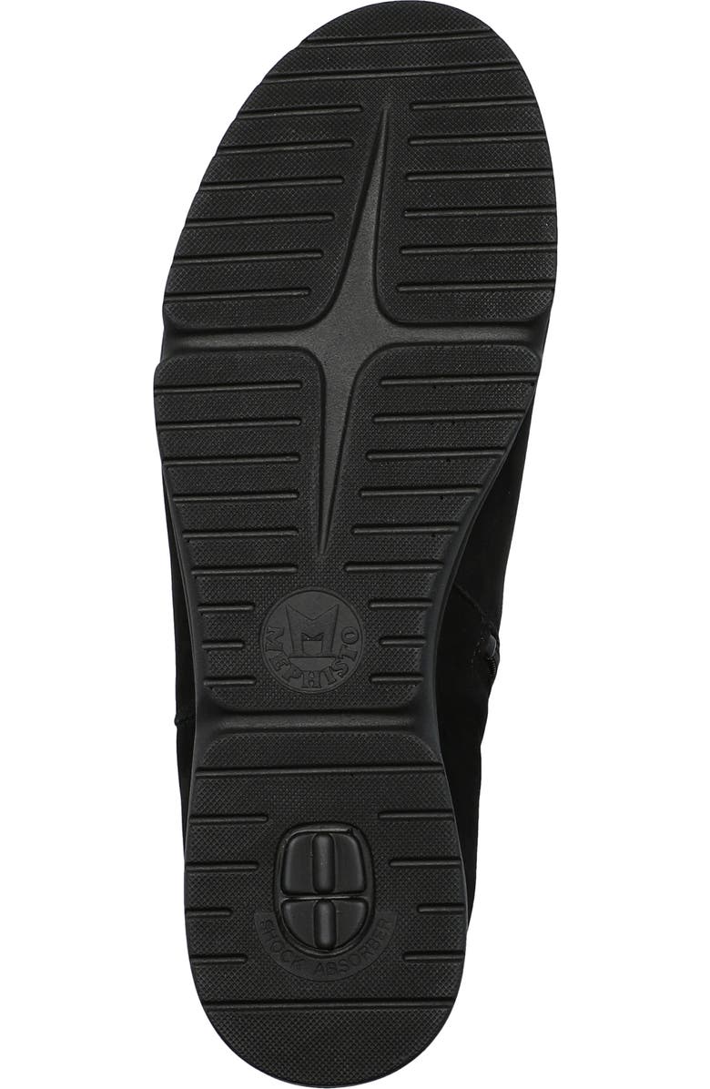 Mephisto Rafaelle Zip Bootie, Alternate, color, Black