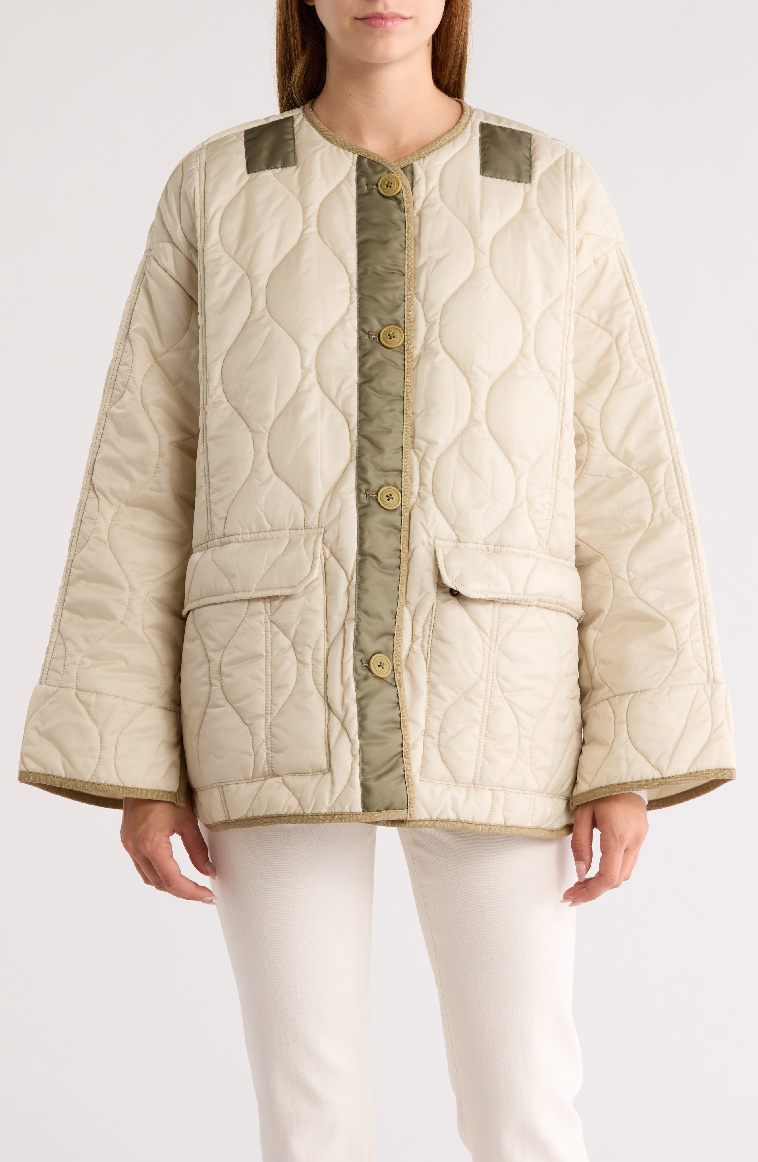 Hudson Jeans Oversized Liner Jacket