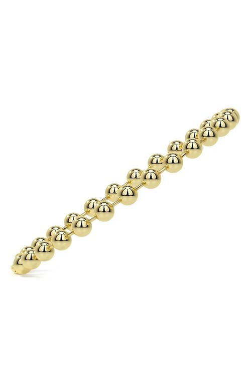 Lagos 18k Gold Anthem 5mm Ball Chain Bracelet In Gold