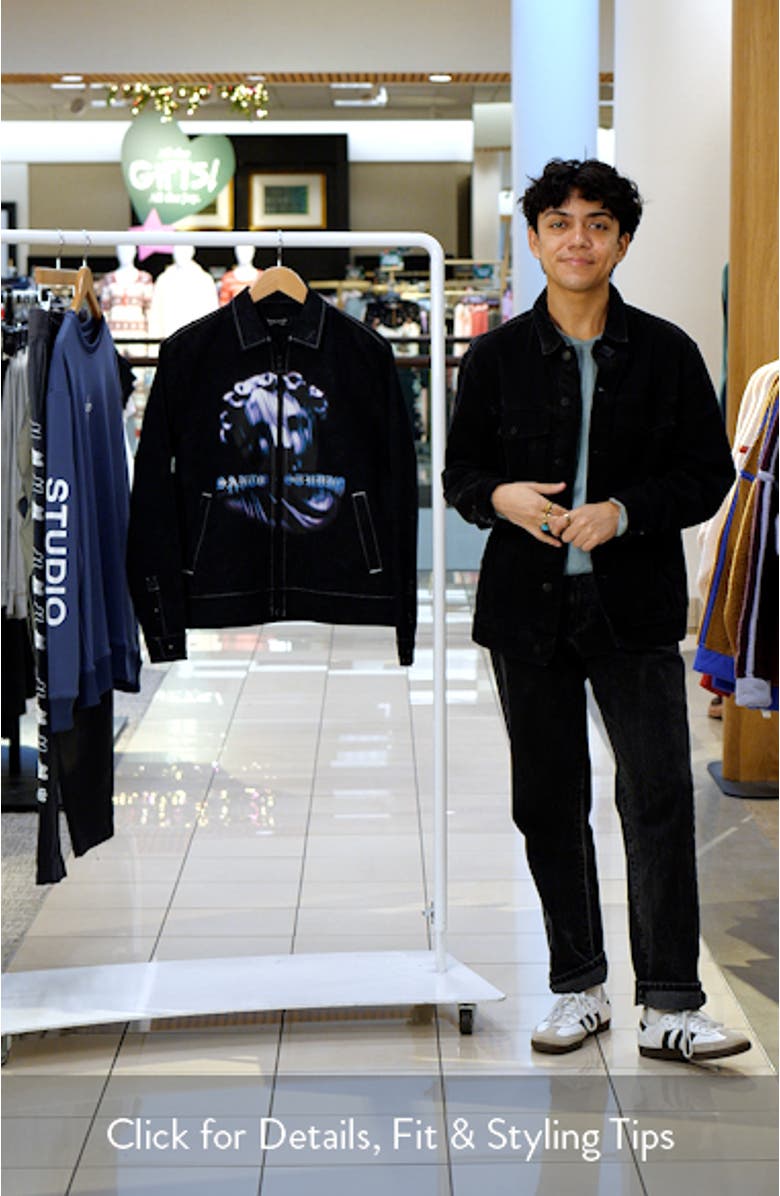 Twitch David Milano Zip-Up Shirt Jacket, sales video thumbnail