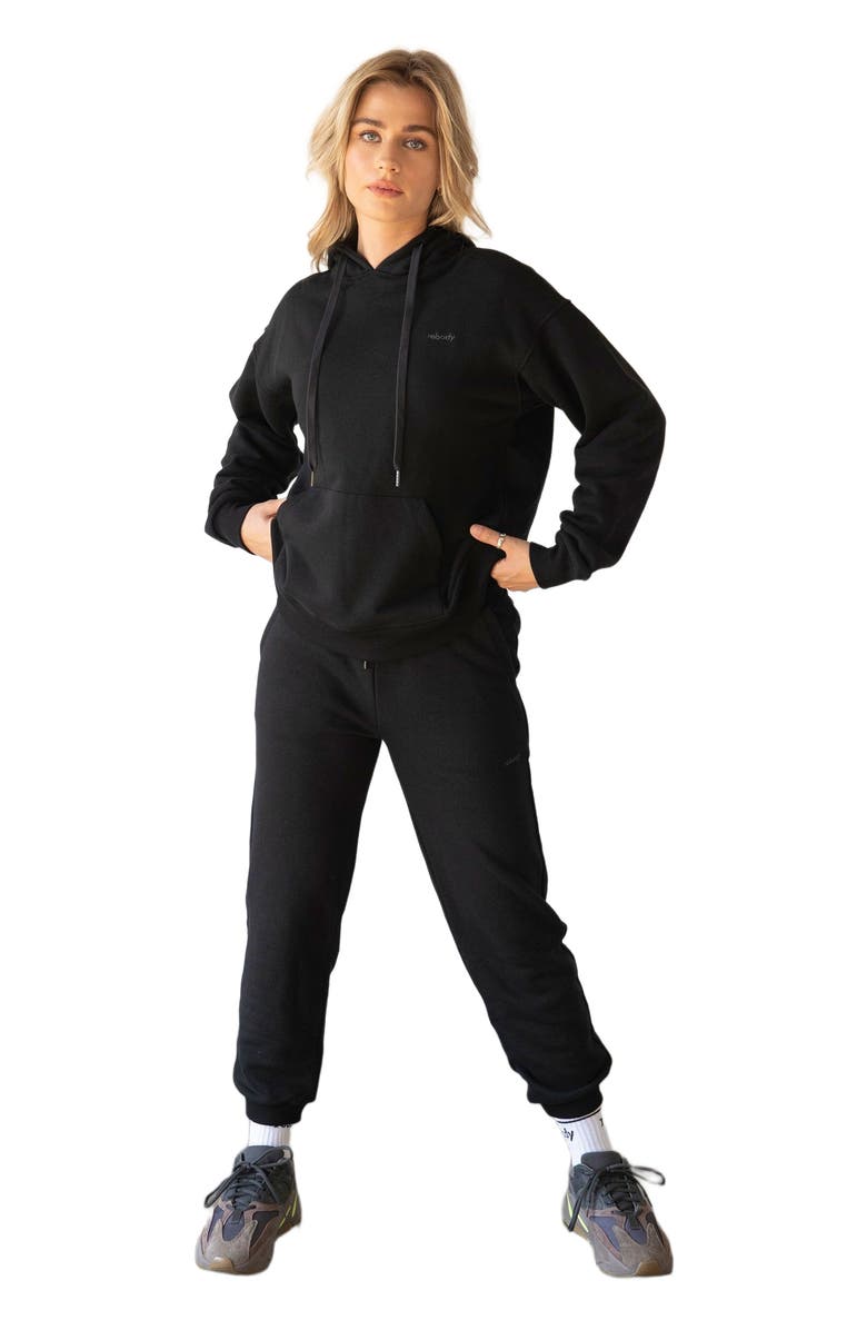 Rebody Active Rebody Lifestyle Hoodie, Alternate, color, Metropolis Black/Slate
