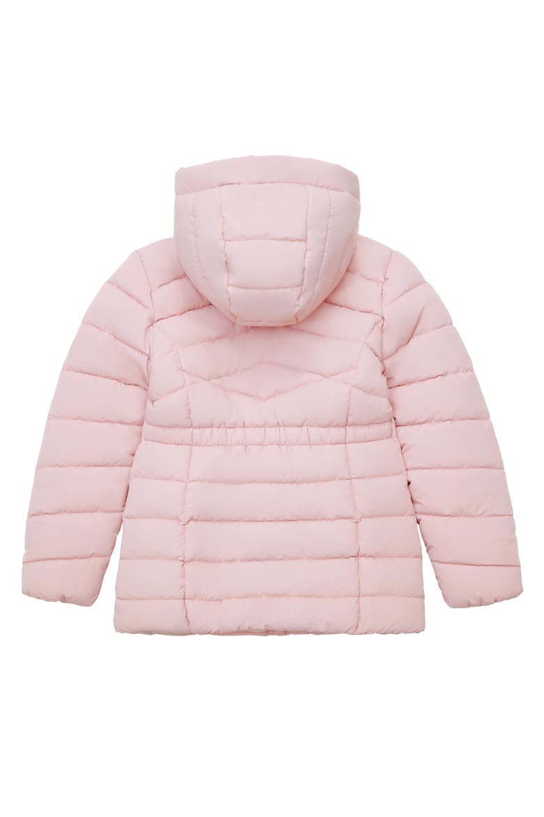 Kids' Shower Resistant Puffer Jacket, Alternate, color, Soft Pink