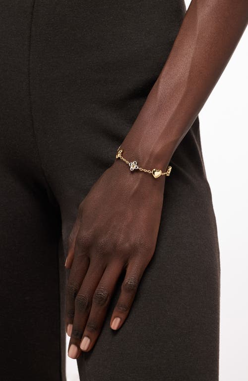 Ana Luisa Azura Charm Bracelet In Gold