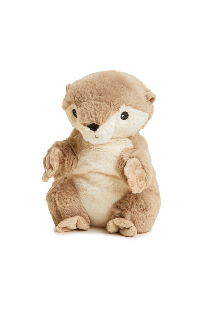 Warmies Otter Plush Toy, Main, color, Light Beige