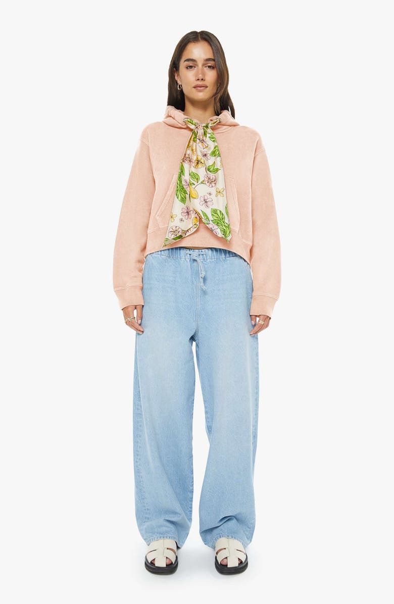 MOTHER Cravat Hoodie, Alternate, color, Shy Girl Mahogany Rose