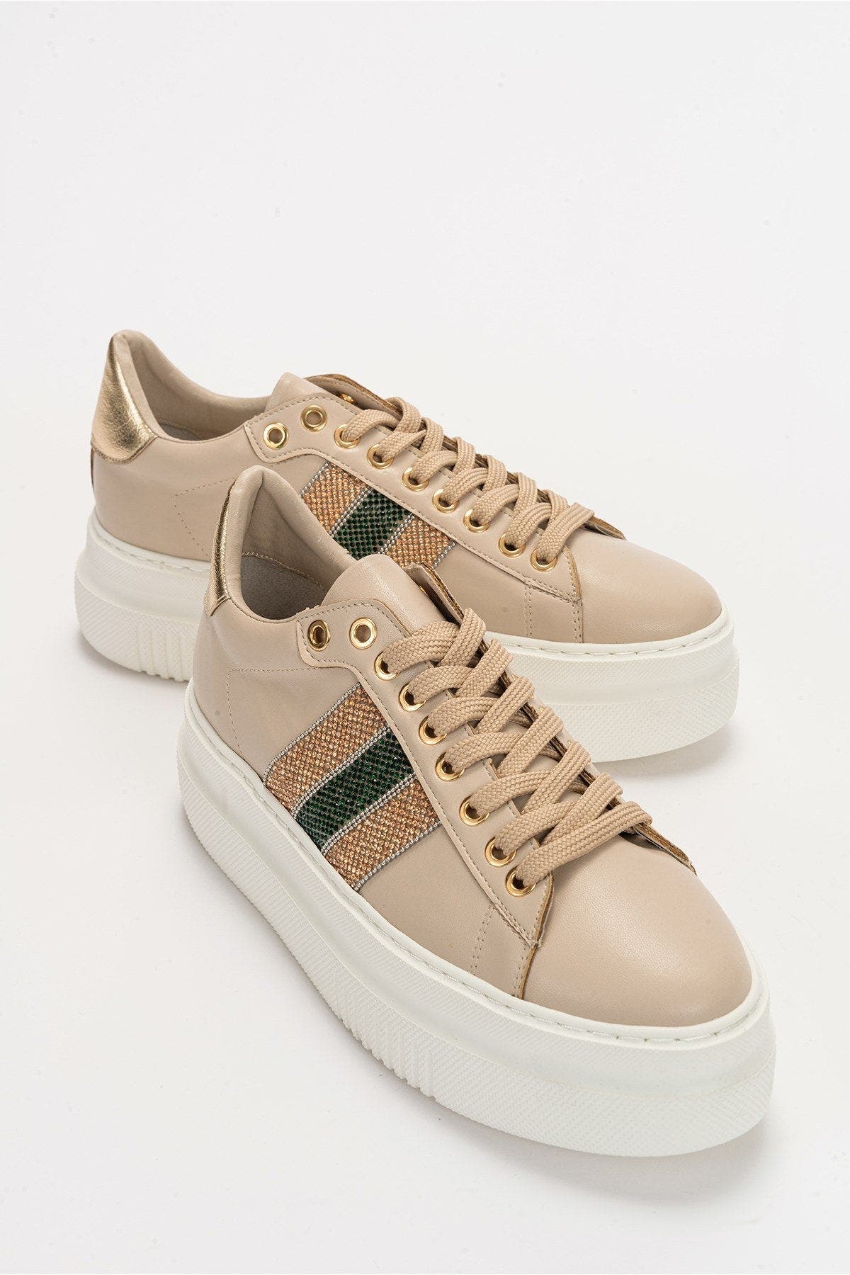Prologue Shoes Nuno Sneakers, Main, color, Dark Beige Faux Leather
