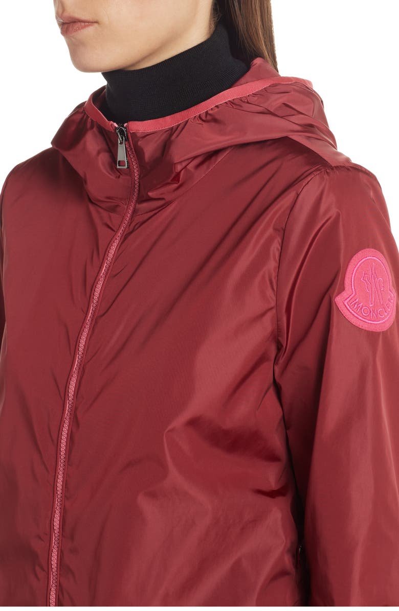 Moncler Invive Hooded Rain Jacket, Alternate, color,