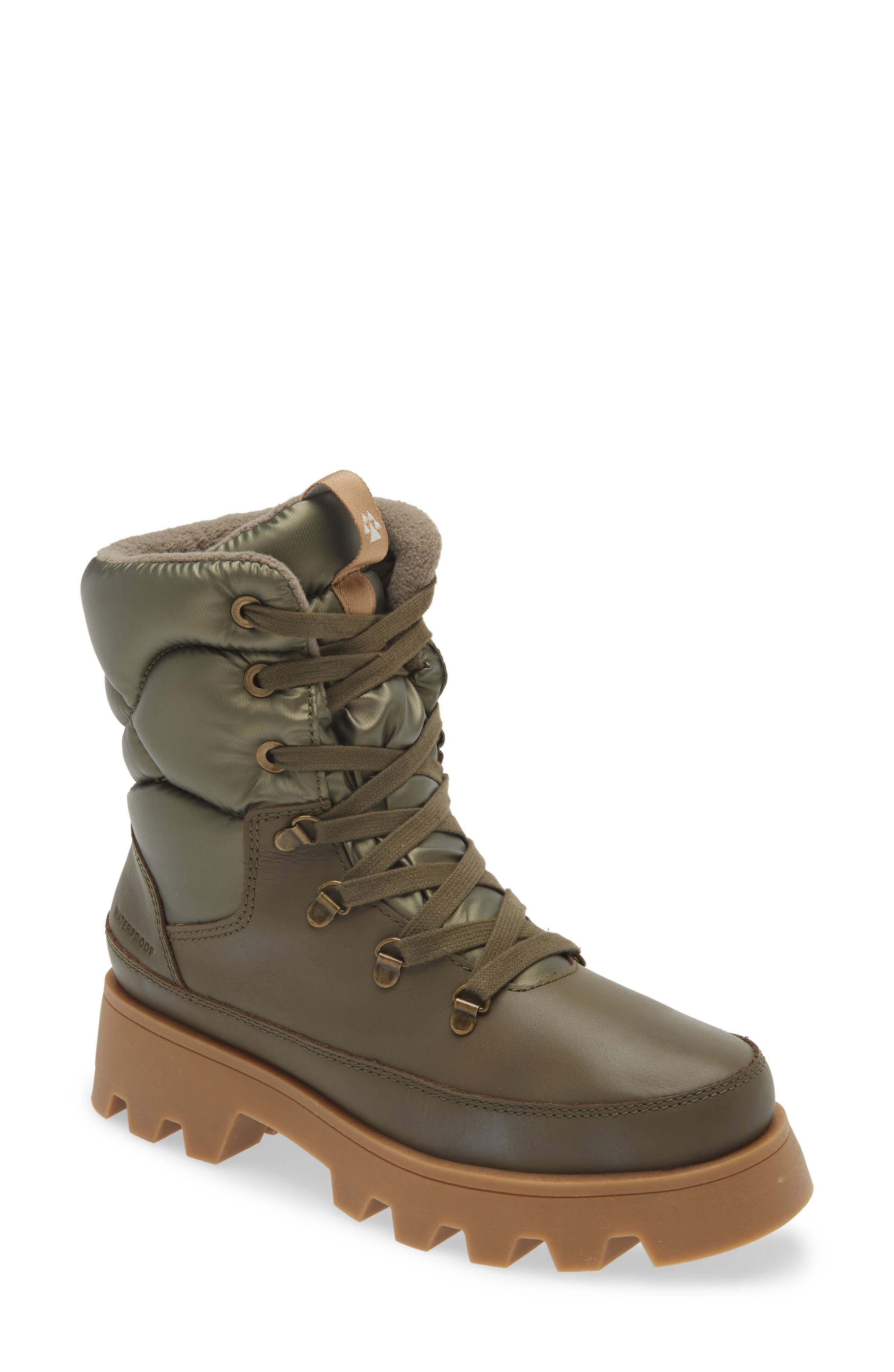 Cougar Stafford Waterproof Quilted Boot, Main, color, 