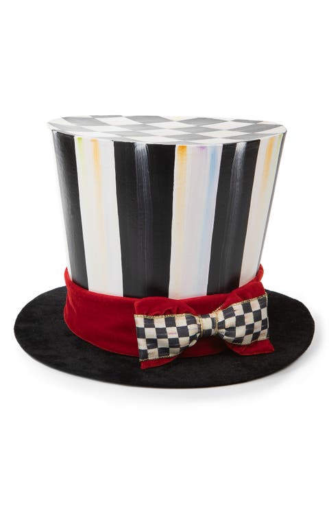 Checkmate Top Hat Tree Topper Ornament