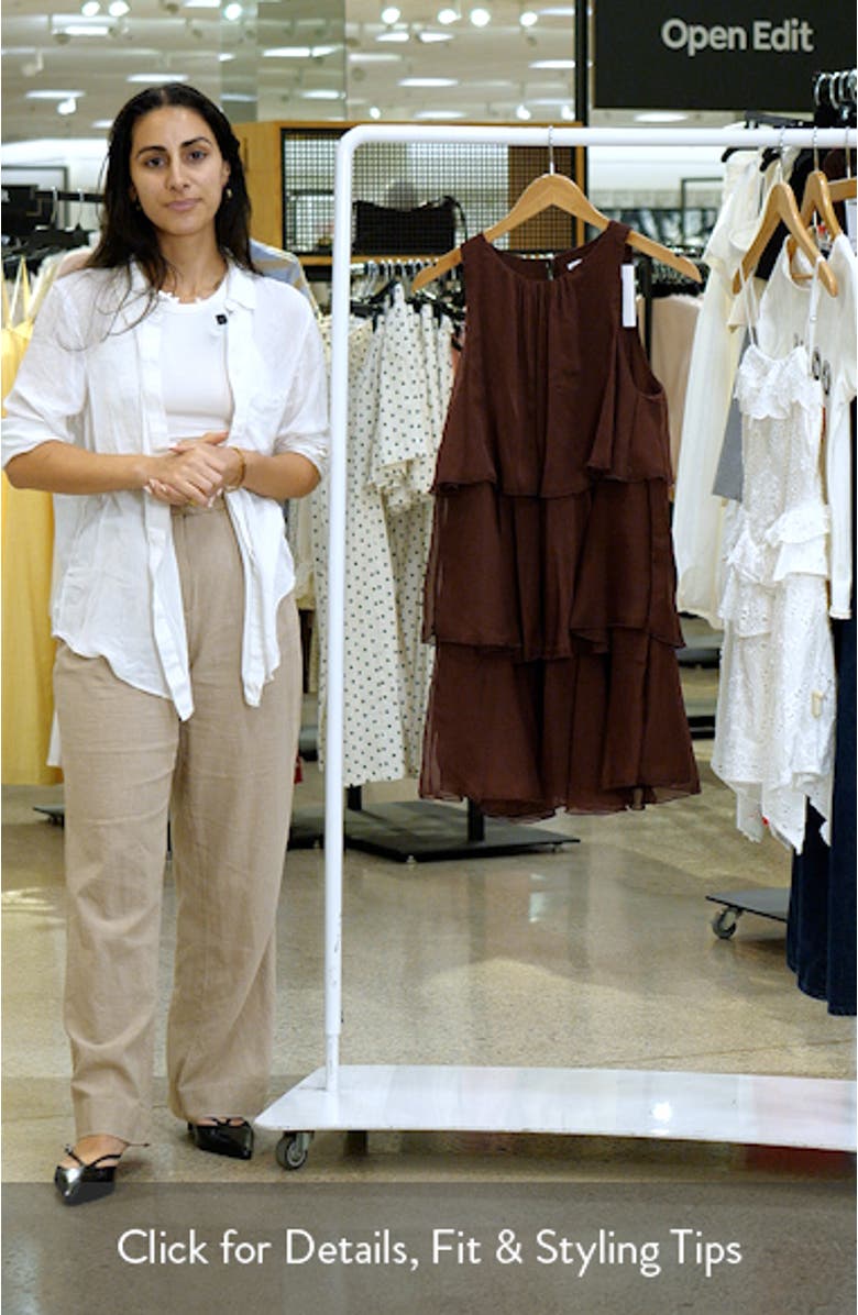 Cake Ruffle Minidress, sales video thumbnail