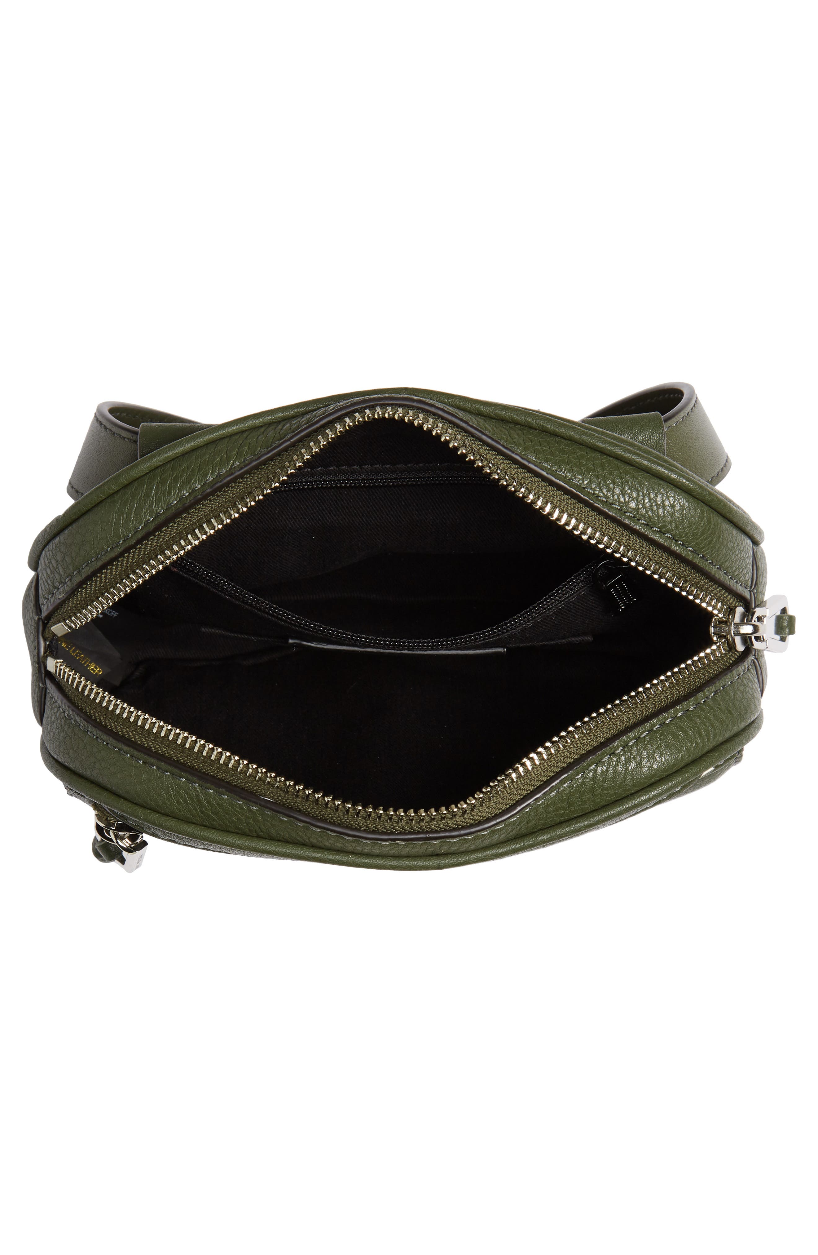 Blythe Leather Belt Bag, Alternate, color, HUNTER