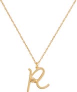 Kate Spade New York initial pendant necklace