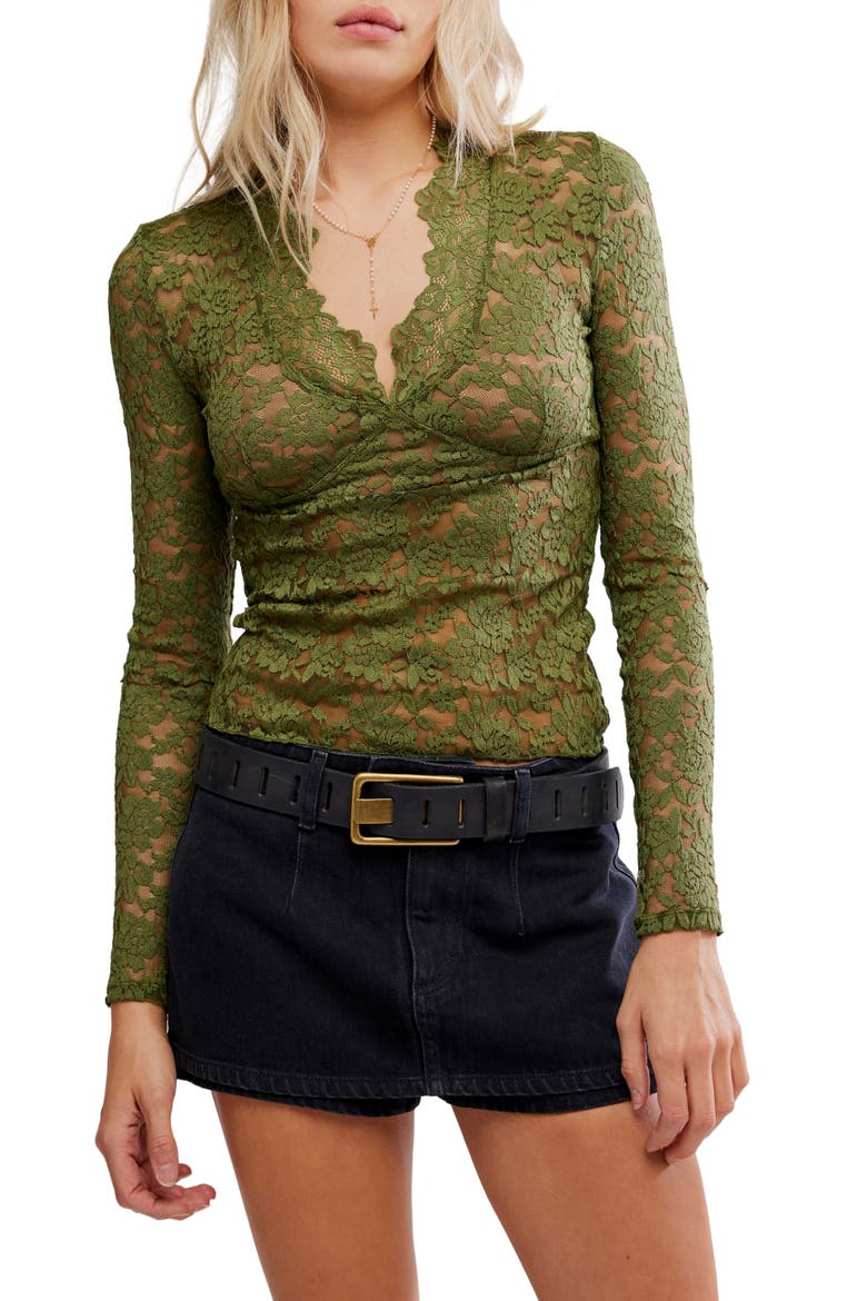 All Day Lace Crop Top, Main, color, TERRARIUM