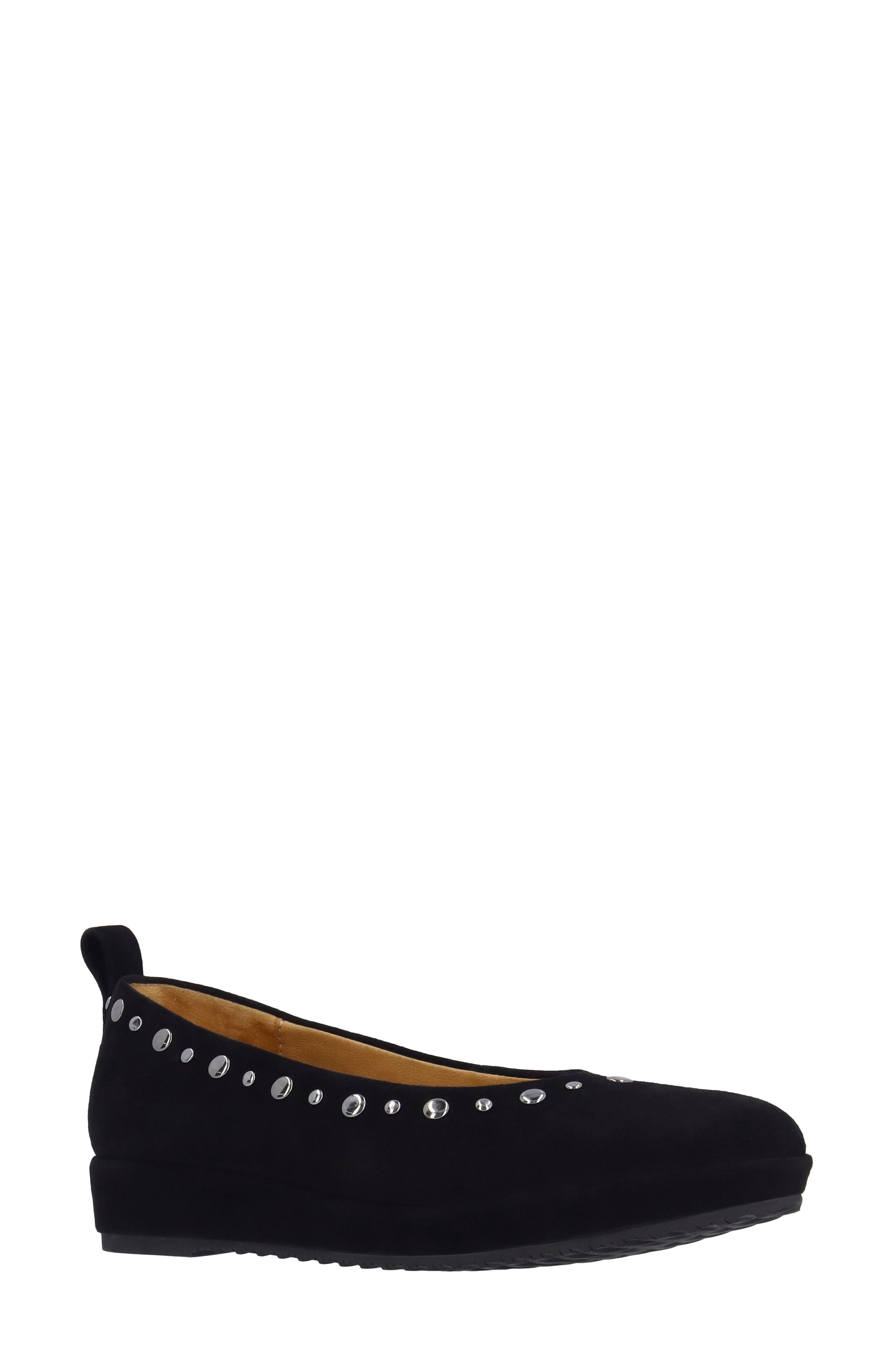 L'amour Des Pieds Cerenza Skimmer In Black
