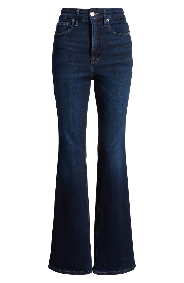 Good American Good Classic Bootcut Jeans, Alternate, color, 