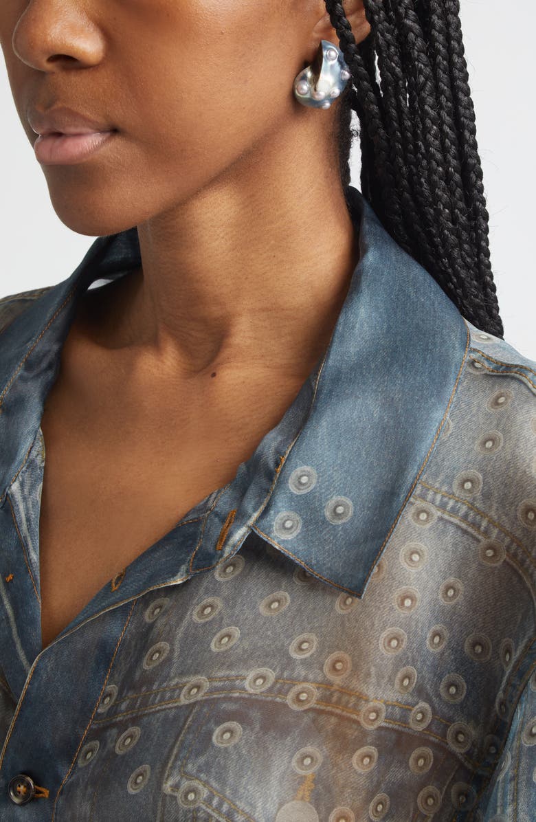 Isshi Molluskara Earrings, Alternate, color, Reflect