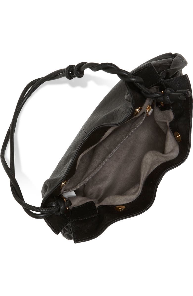 Vince Camuto Tally Snake Embossed Leather Top Handle Bag, Alternate, color,