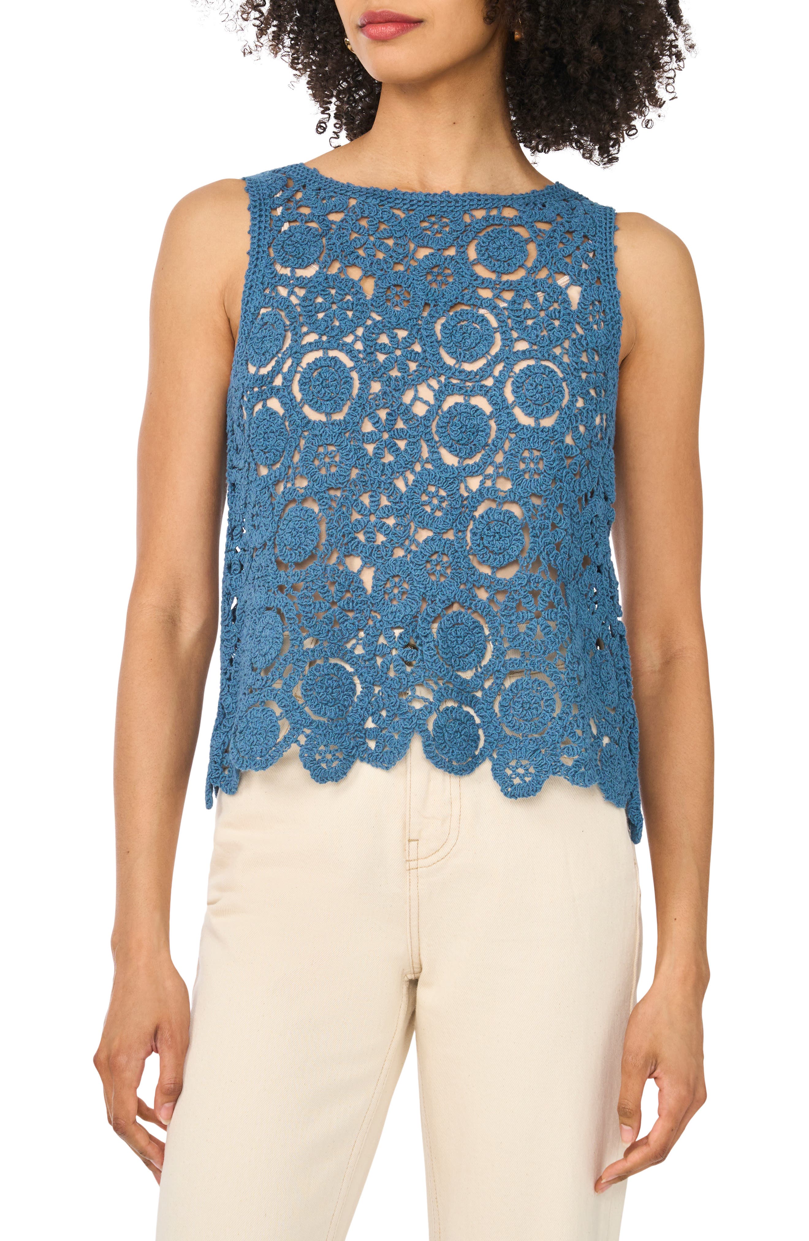 Open Knit Tank