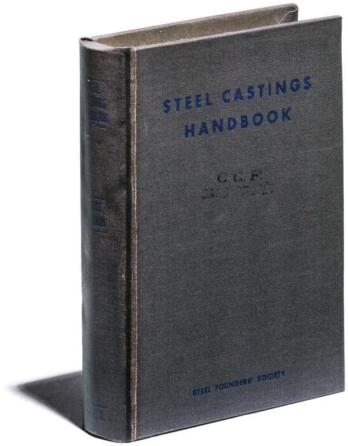 Puebco Empty Book In Steel Castings