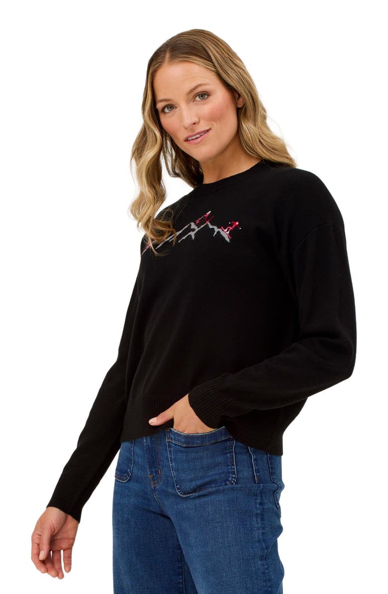 Krimson Klover Bernina Sweater, Alternate, color, Black
