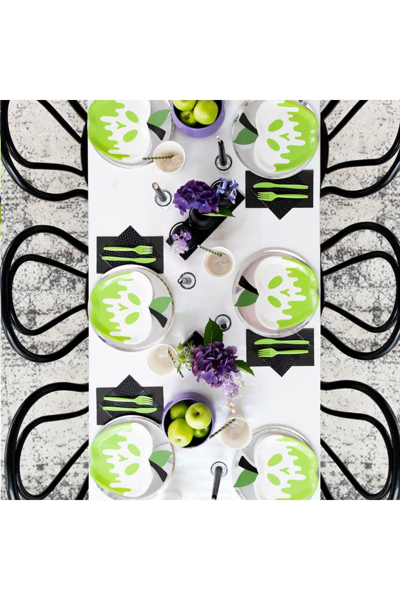 Poison Apple Halloween Dinner Plate, Alternate, color, Assorted Pre-Pack