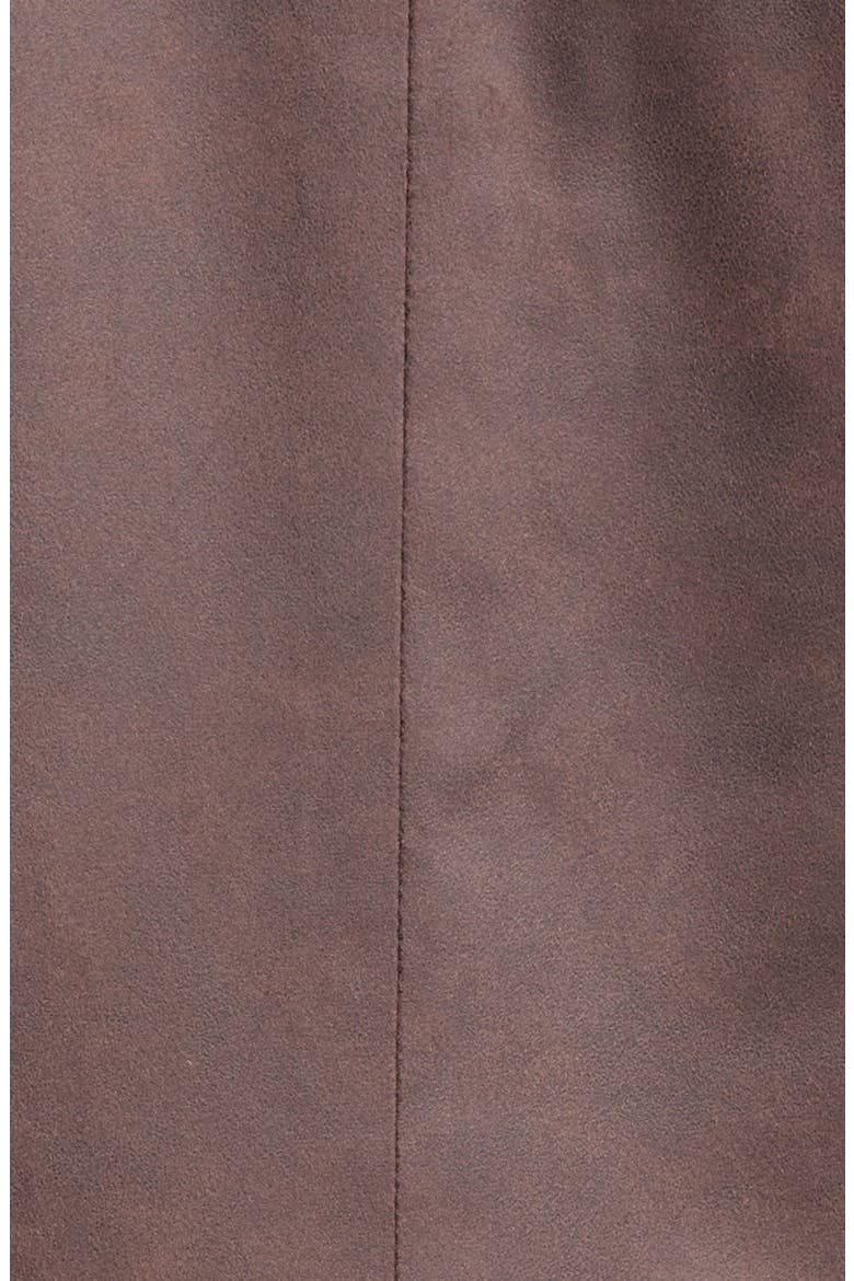 Norris Faux Suede Sport Coat, Alternate, color, TOBACCO