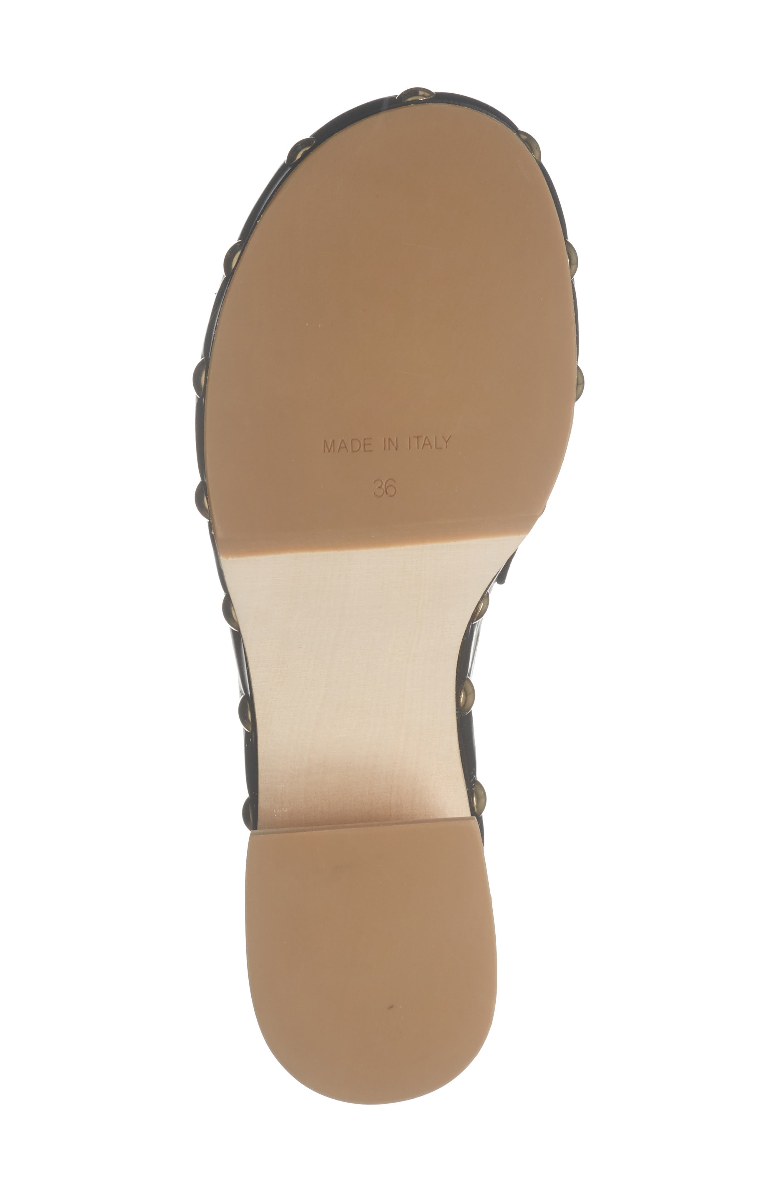 Longchamp Leather Clog, Alternate, color, 