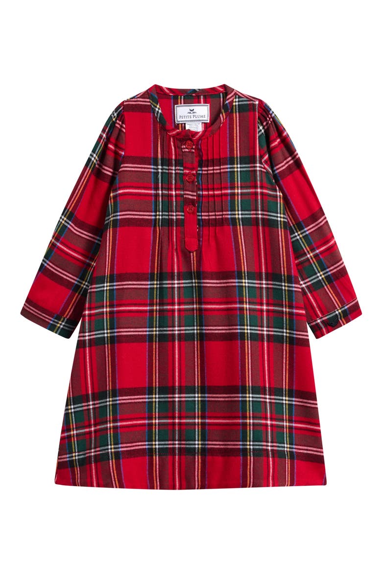 Kids' Imperial Tartan Beatrice Nightgown, Main, color, RED