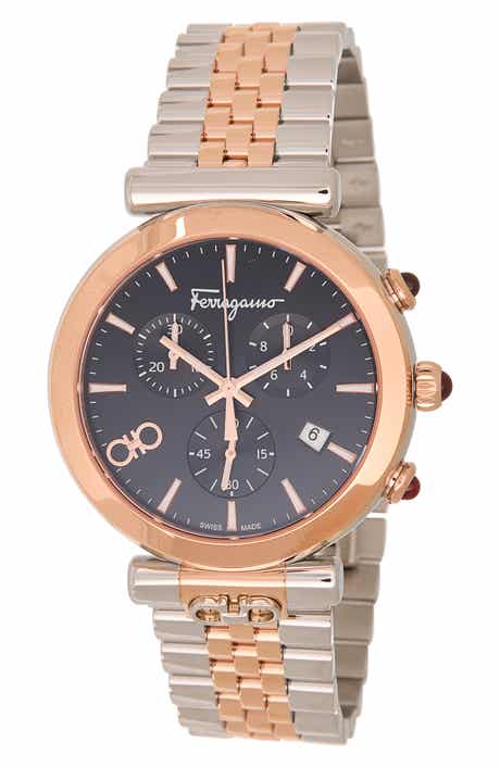 FERRAGAMO Ora Chronograph Bracelet Strap Watch, 38mm