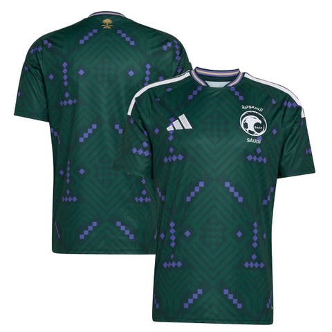 Men's adidas  Green Saudi Arabia National Team FIFA x World Cup 2026 Home Replica Jersey