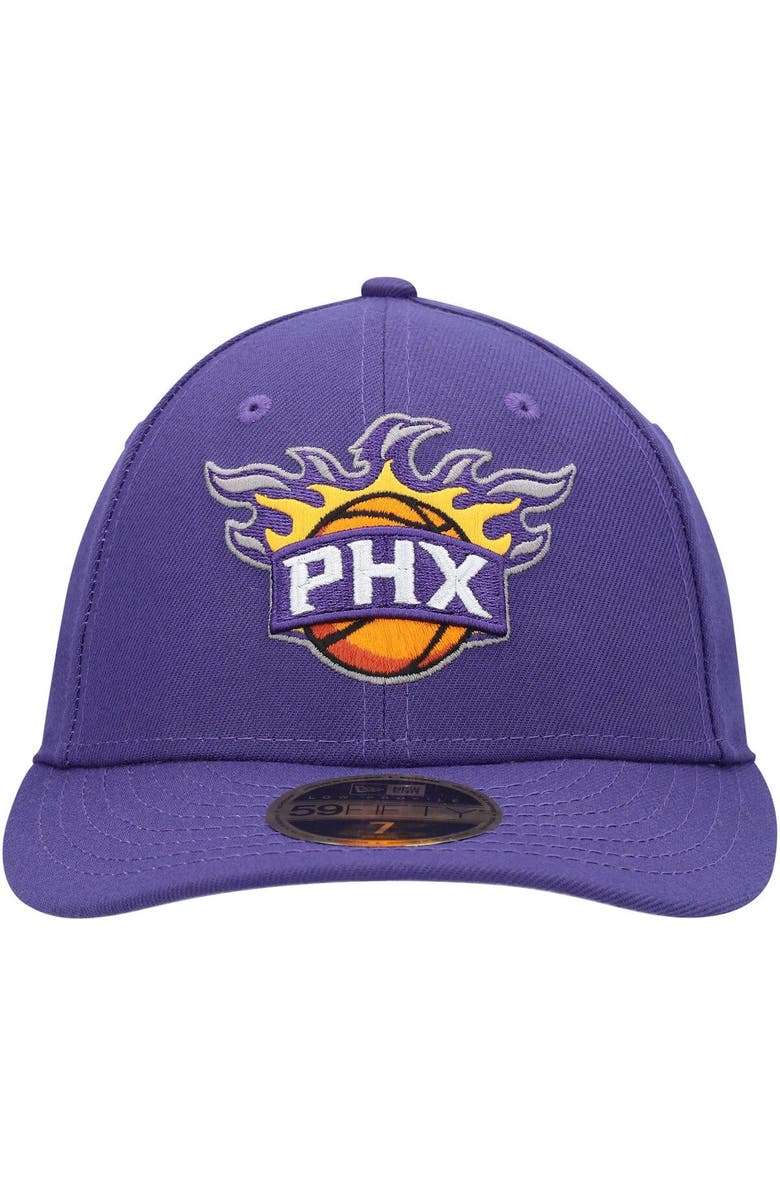 New Era Men's New Era Purple Phoenix Suns Team Low Profile 59FIFTY Fitted Hat, Alternate, color, 