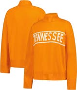 Gameday Social Women's Gameday Social Tennessee Orange Tennessee Volunteers Chenille Turtleneck Sweater