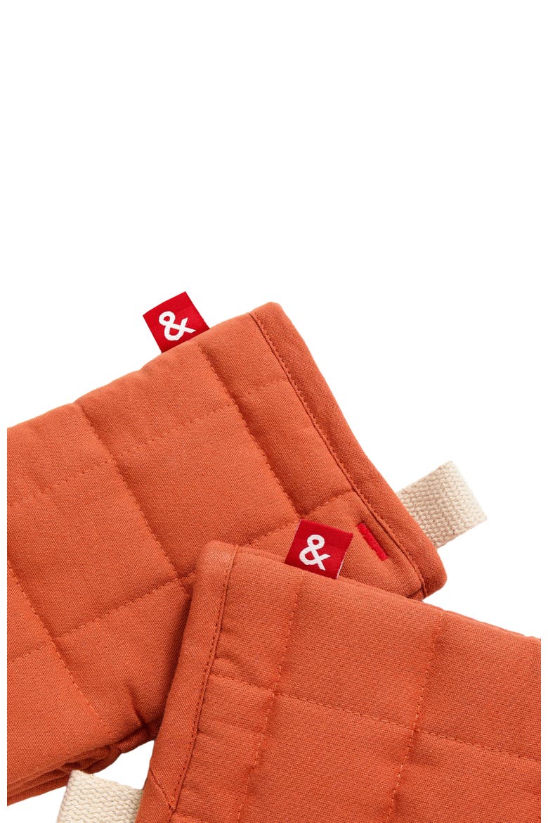 The Oven Mitts, Alternate, color, Red