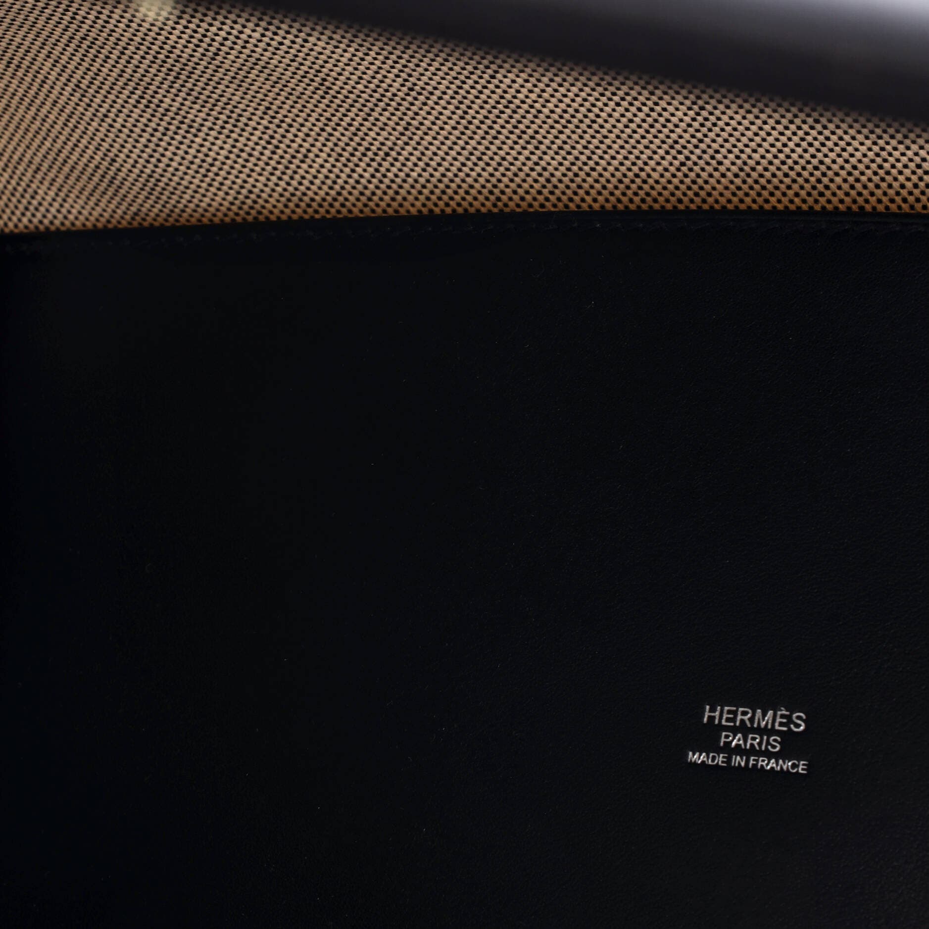 Pre-Owned Hermes 24/24 Bag Canvas and Swift 35, Alternate, color, Noir