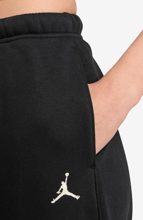 JORDAN JORDAN BROOKLYN FLEECE RHINESTONE LOGO SWEATPANTS