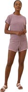 Pact Beachside Linen Crochet Short Made with Organic Cotton