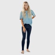CITY THREADS Women's Soft 100% Cotton Everyday Wear Petite Leggings