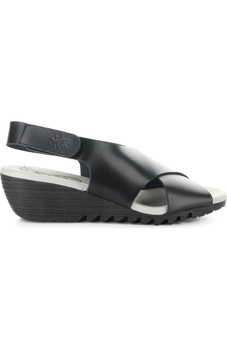 Fly London Orfy Slingback Wedge Sandal, Alternate, color,