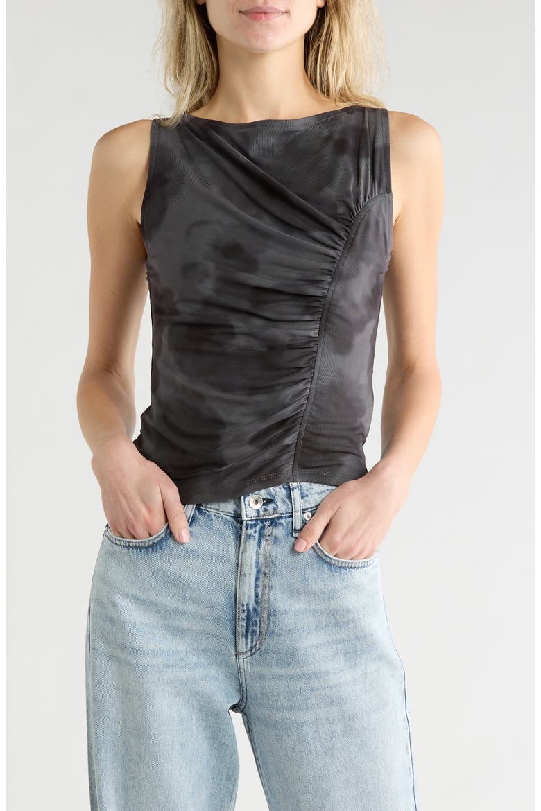 Sliced Mesh Tank, Main, color, DARK GREY