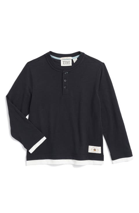 Kids' Slub Cotton Henley (Little Kid & Big Kid)