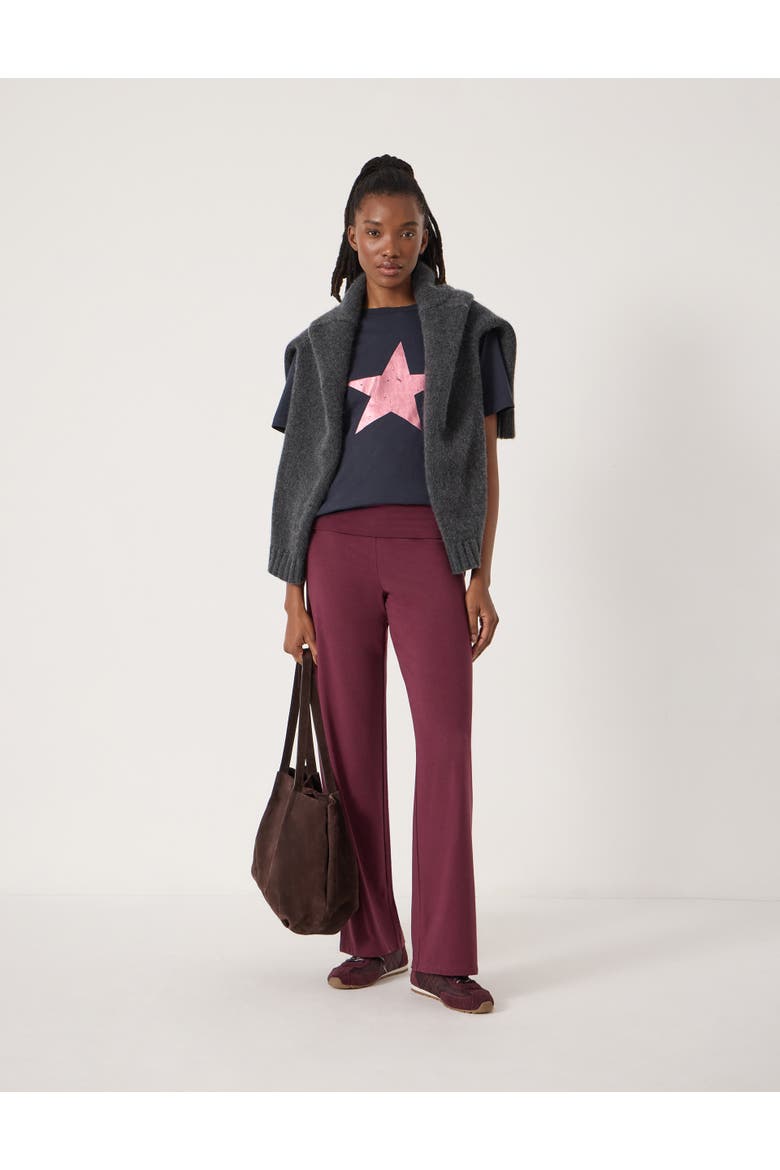 Bea Graphic Star T-Shirt, Alternate, color, Navy Blue