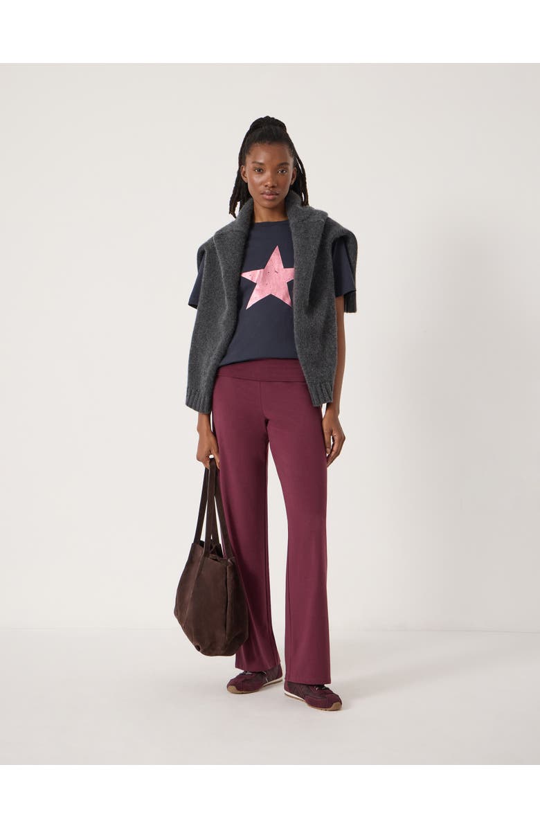 Hush Bea Graphic Star T-Shirt, Alternate, color, Navy Blue