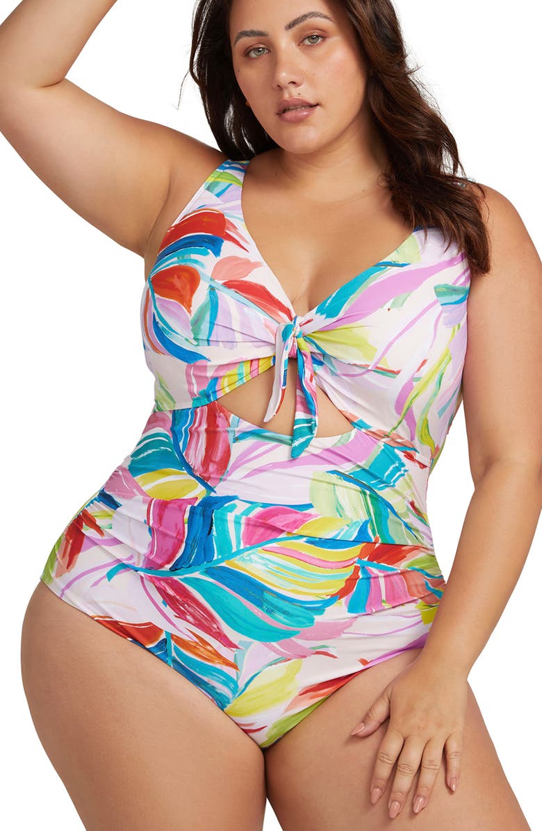 Artesands Cezanne Underwire One-Piece Swimsuit, Alternate, color, 