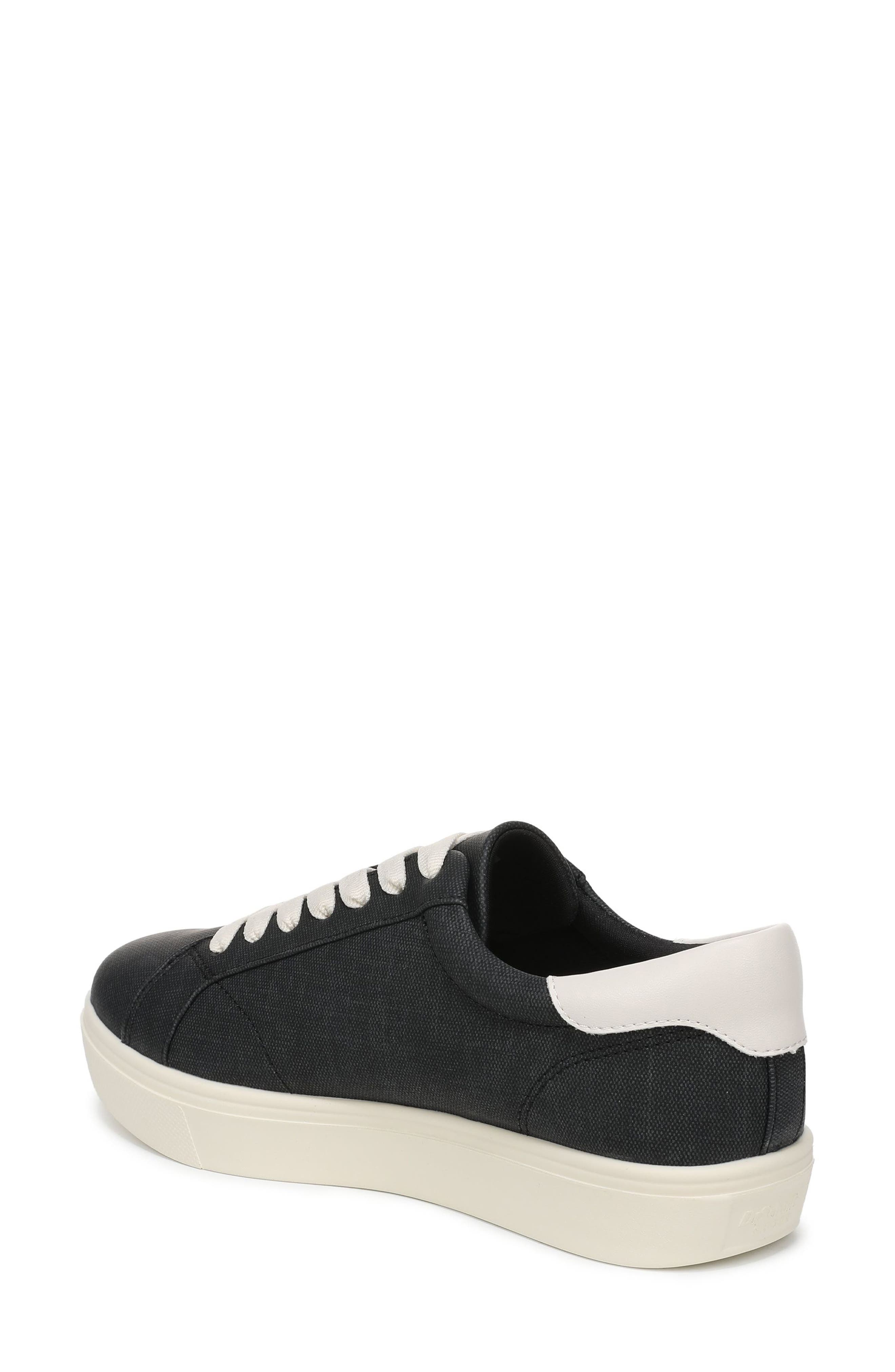 Dr. Scholl's Madi Twill Platform Sneaker, Alternate, color, Black