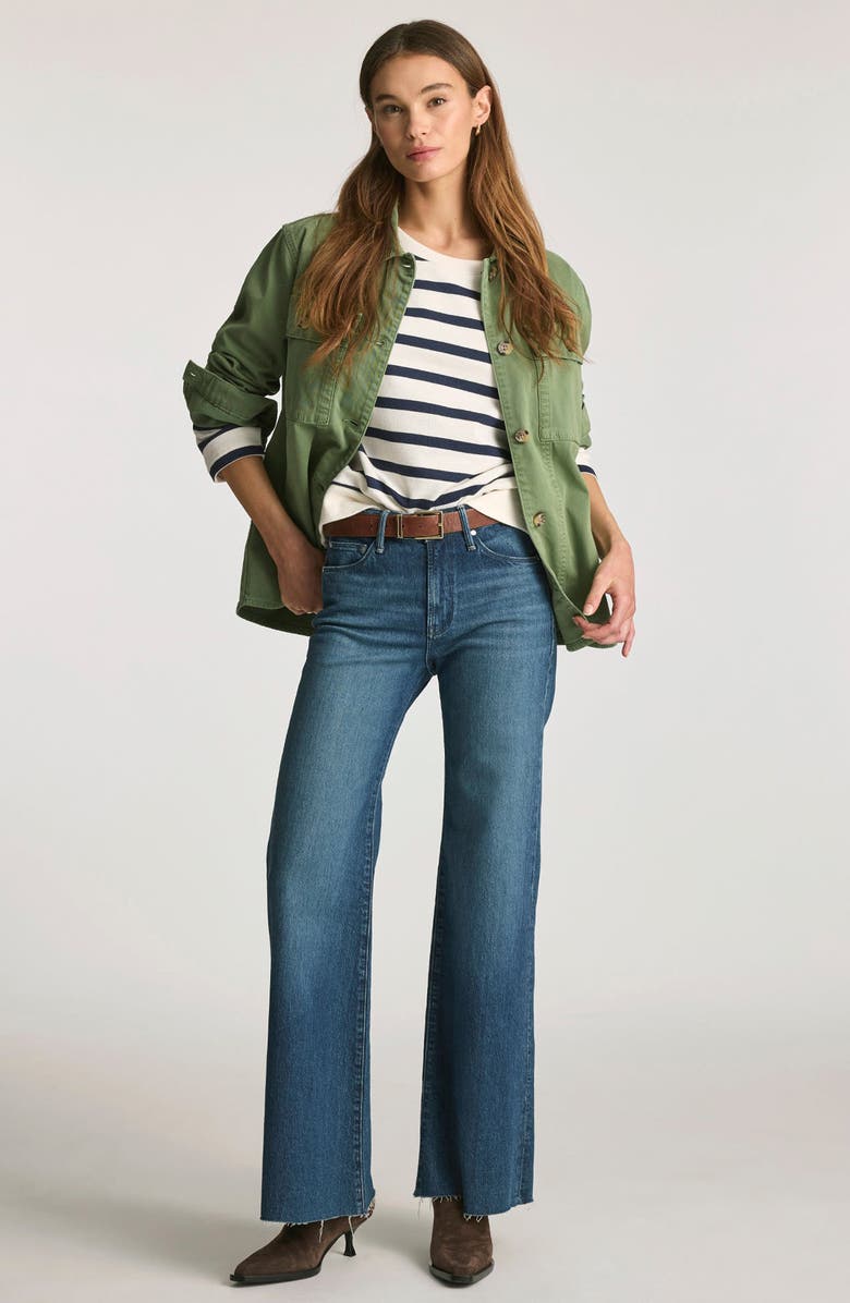 Mavi Jeans Gracie Mid Rise Flare Jeans, Alternate, color,