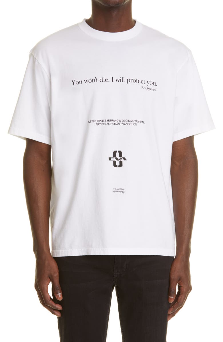 Undercover x Evangelion Graphic Cotton Tee, Main, color, 