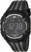 SKECHERS El Porto Sport Digital Watch, 46mm