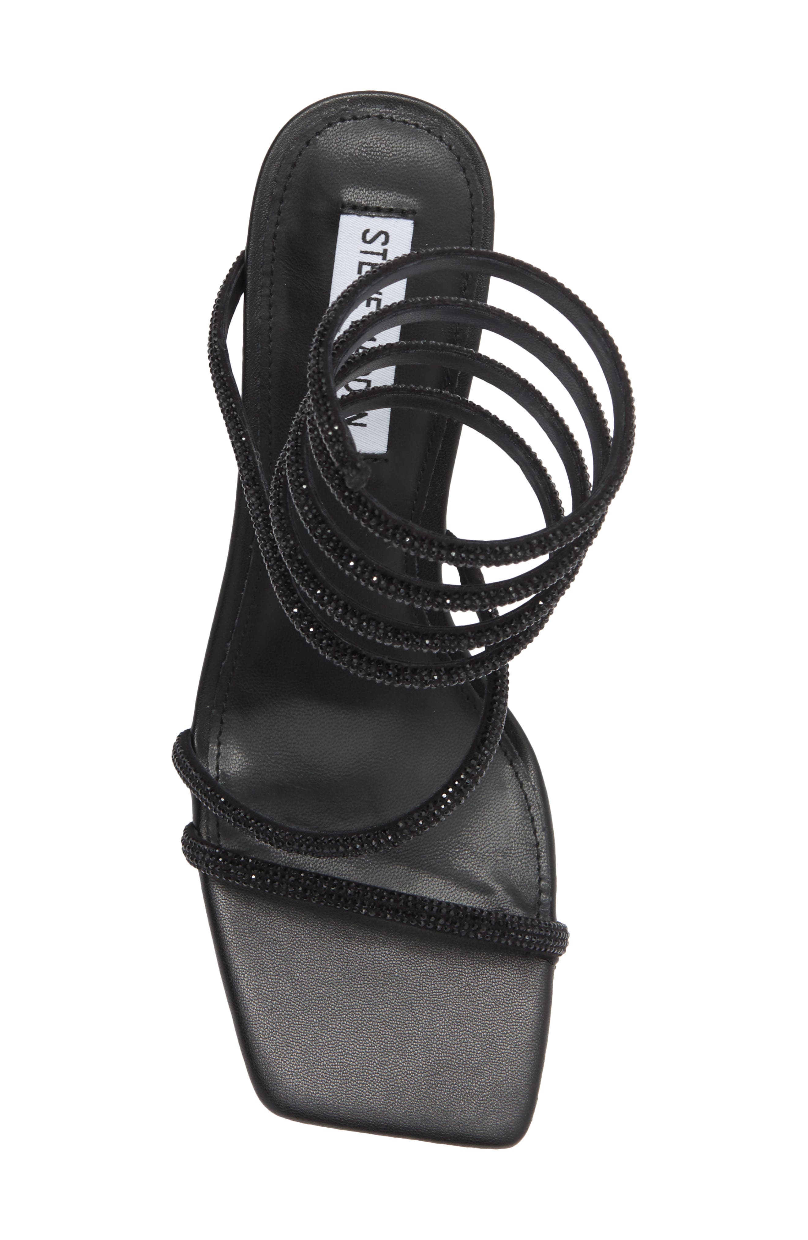 Steve Madden Lopez Crystal Strappy Sandal, Alternate, color, 