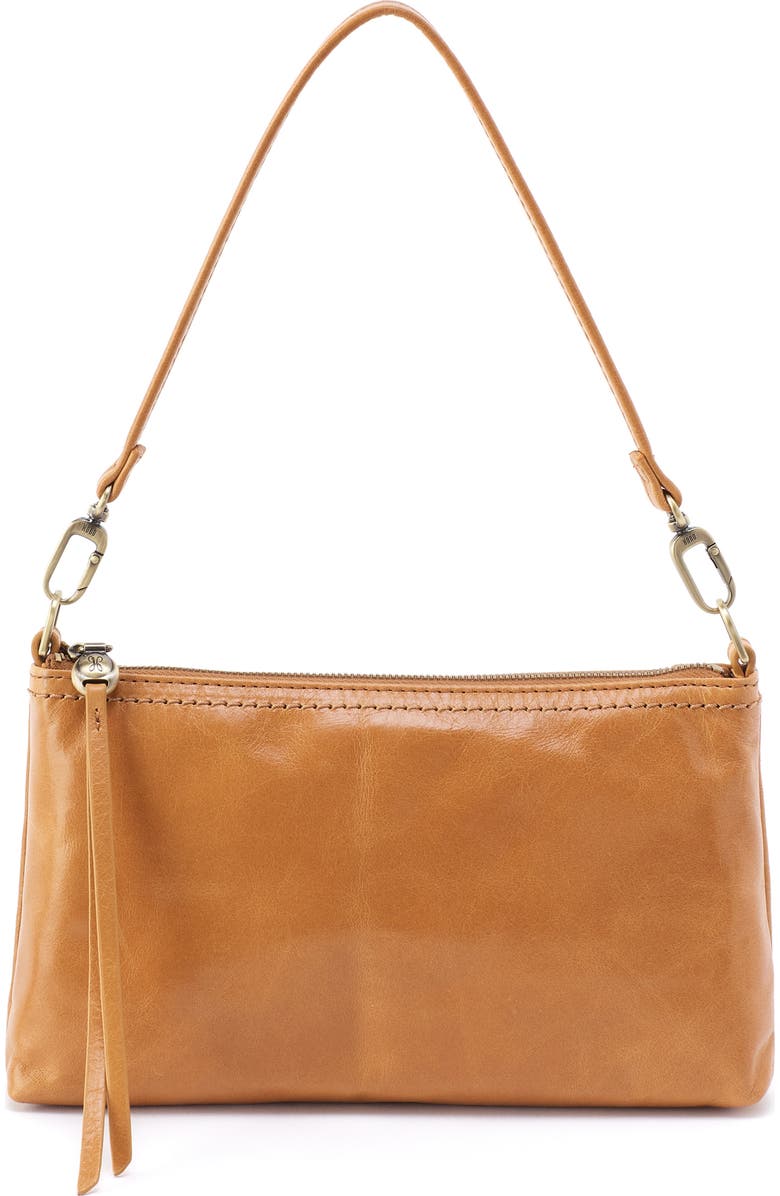 HOBO Darcy Convertible Leather Crossbody Bag, Main, color, Natural