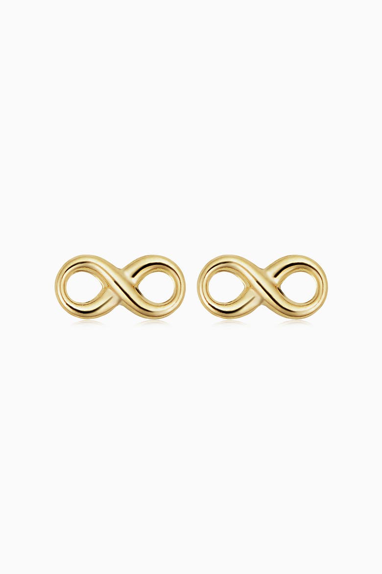 14K Yellow Gold Forever Yours Studs, Main, color, Yellow Gold